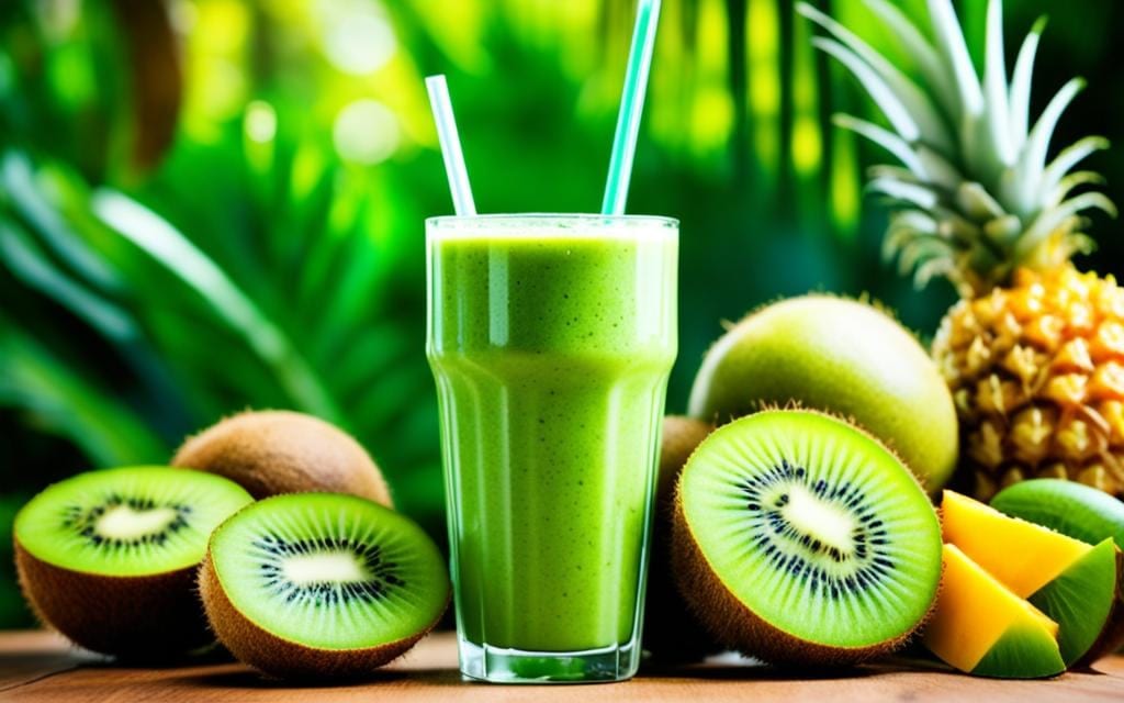 tropical green smoothie