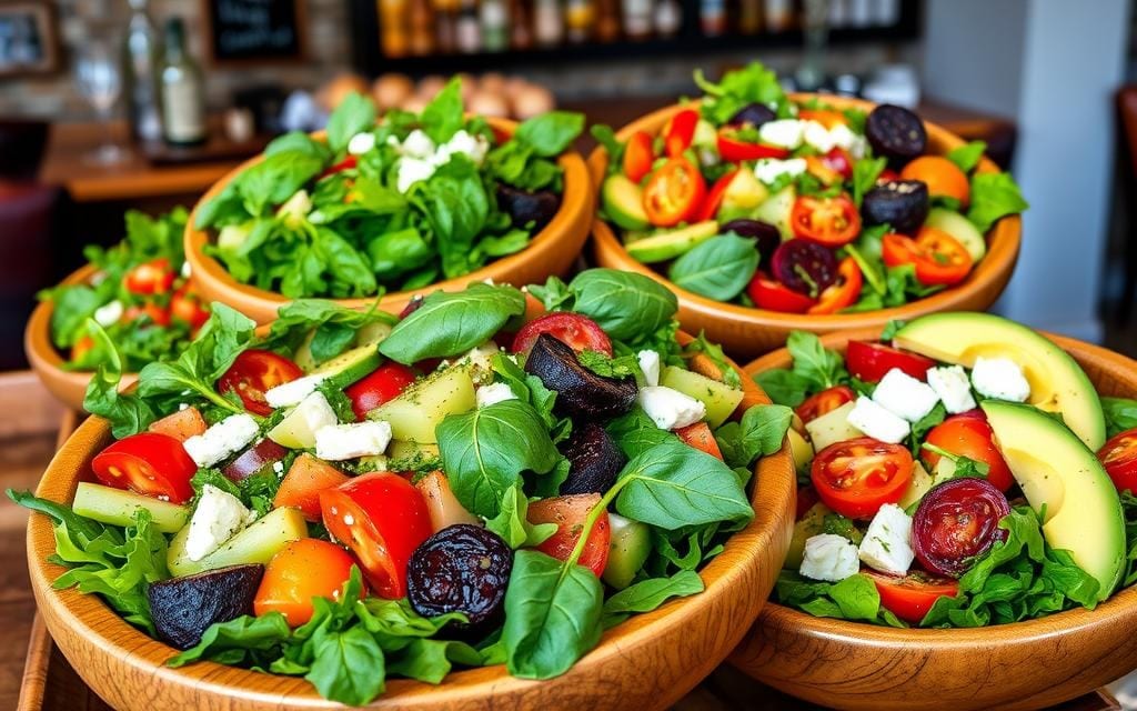 seasonal salad ideas for pizza