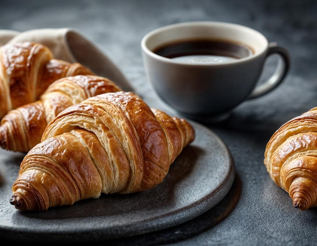 Croissant Near Eiffel Tower