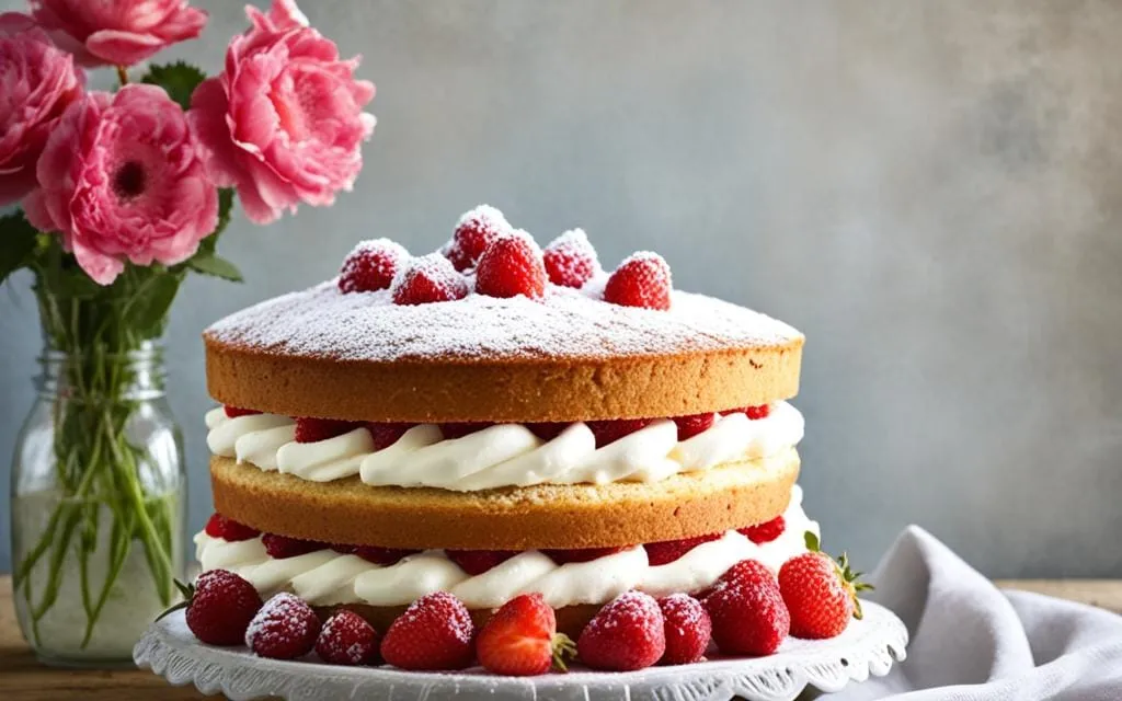 victoria sponge cake
