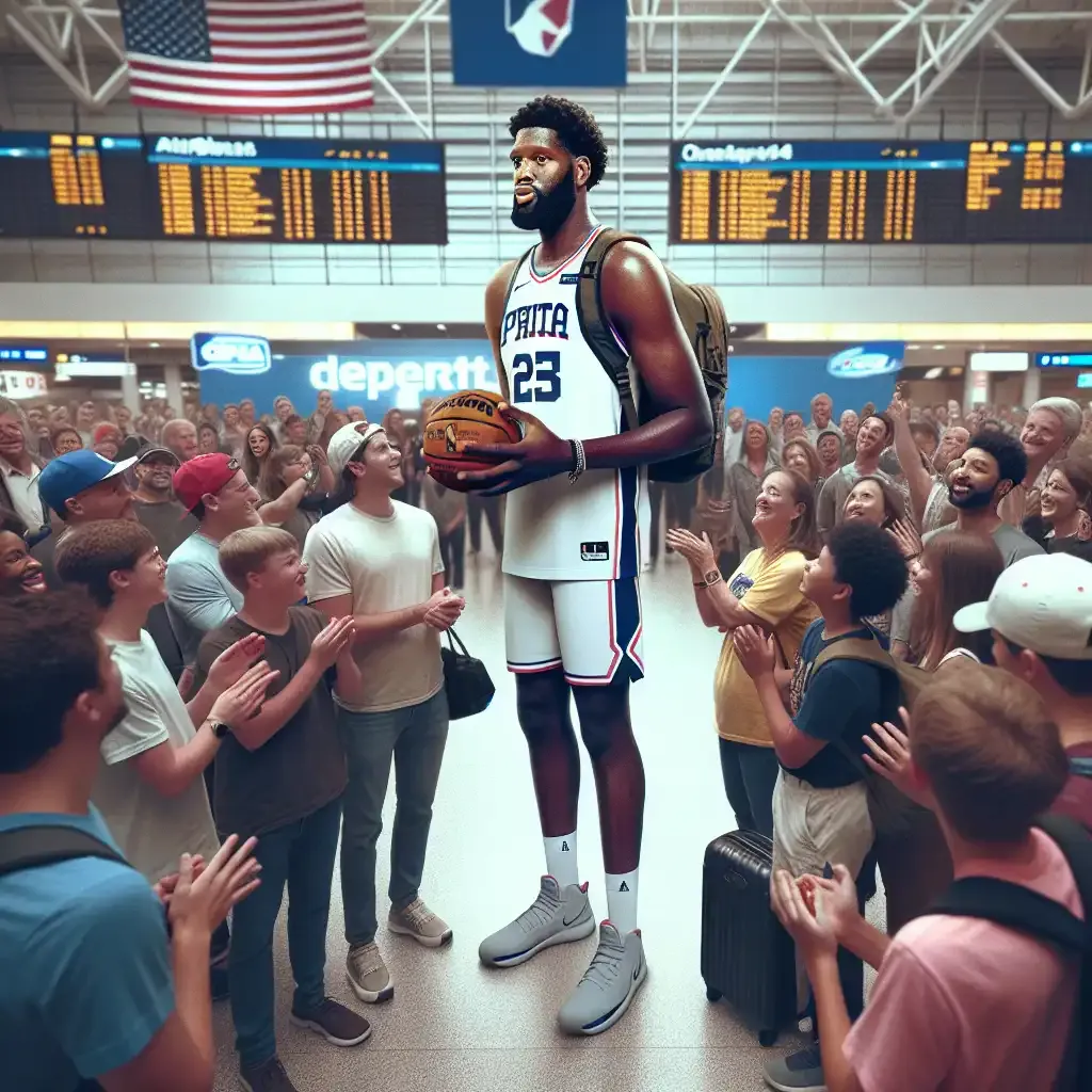 Canyon Barry Departs Atlanta for Team USA Basketball Today