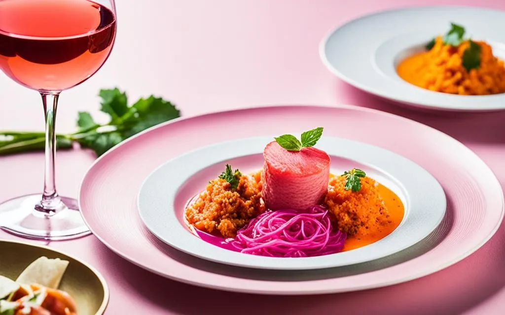 Rosé wine pairing Indian food