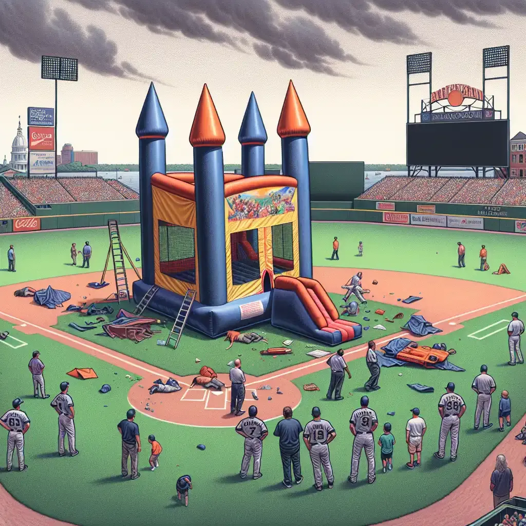 Tragic Wind Gust at Maryland Baseball Game: Bounce House Incident Kills Boy