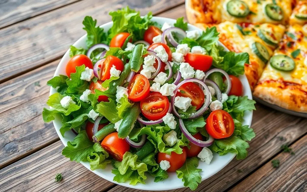 best salad to serve with pizza