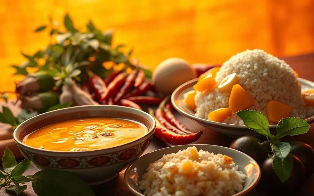 Thai cuisine sweet and heat Thai cuisine sweet and heat