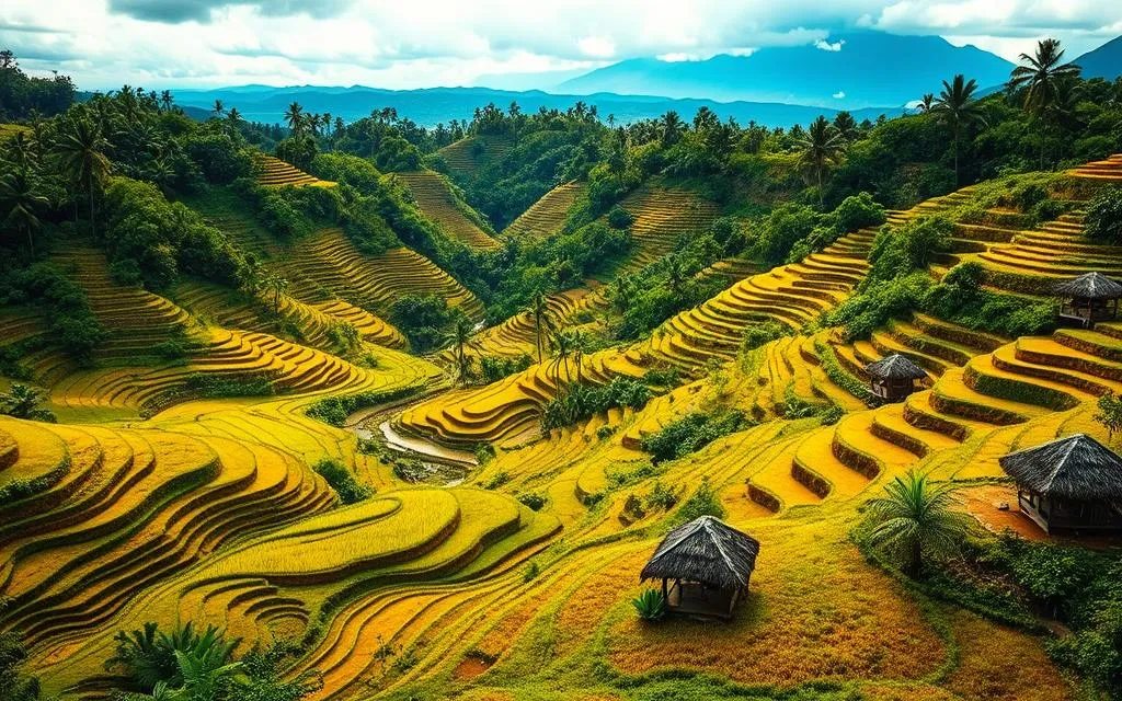 rice paddies in North Bali rice paddies in North Bali